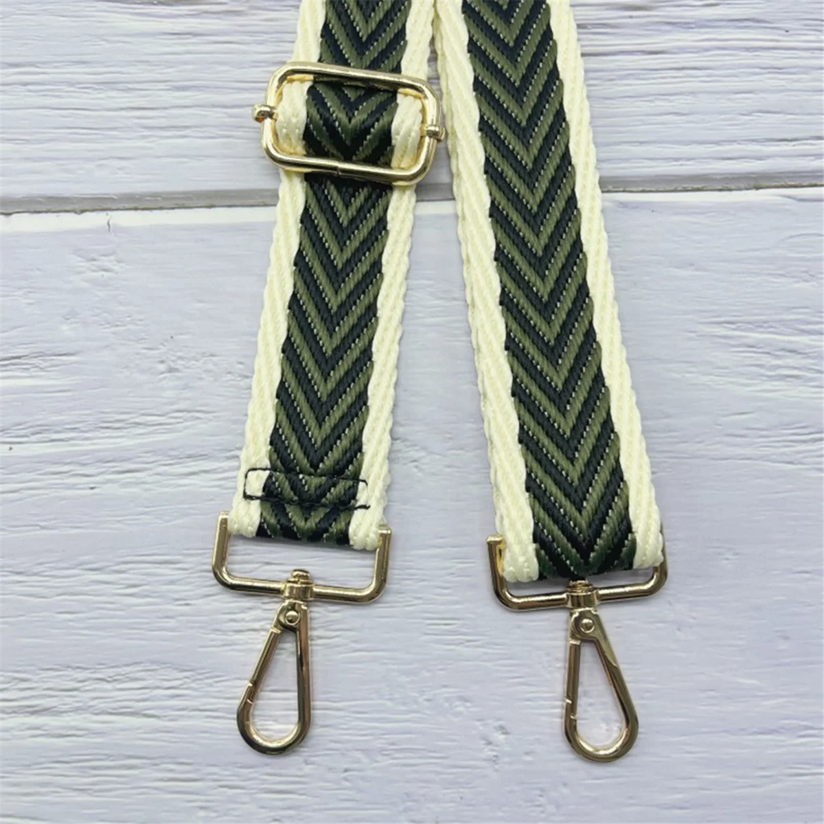 ABQR Sangle de sac réglable - Sangle à bandoulière de remplacement de style guitare pour femmes Sangle de sac à main-02