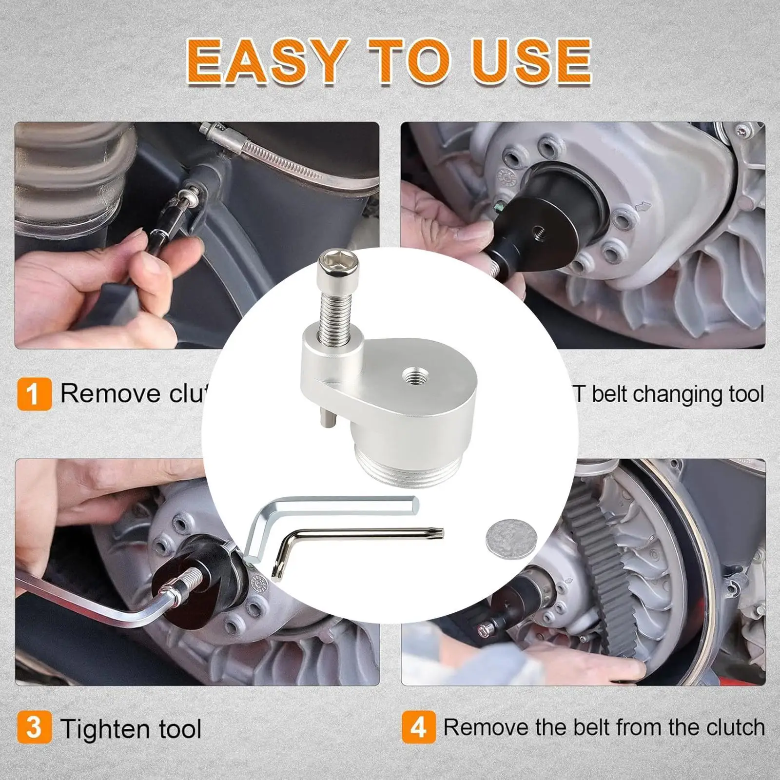 Belt Removing Tool 708200720 Portable for Can-am Maverick x3 2017-2022