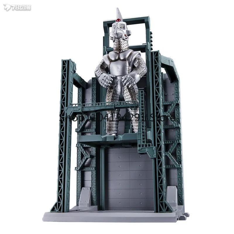 الأصلي بانداي PB طبعة محدودة Zeta Ultraman Gennaku Elevator Special Aircraft No. 2 رقم. 1 نموذج مجسم U-Ingdam مقاس 20 سم #4