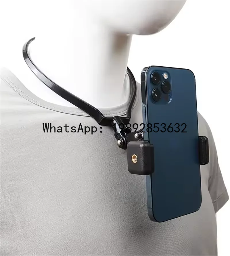 

Wearable Neck Holder Lazy Phone Stand Hands Free Universal Hanging Mount for GoPro Dock Station Bracket