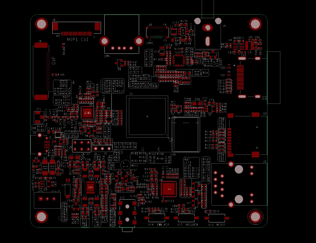 Rockchip-Placa de desarrollo RV1108 AI, compatible con electrónica IoT personalizada