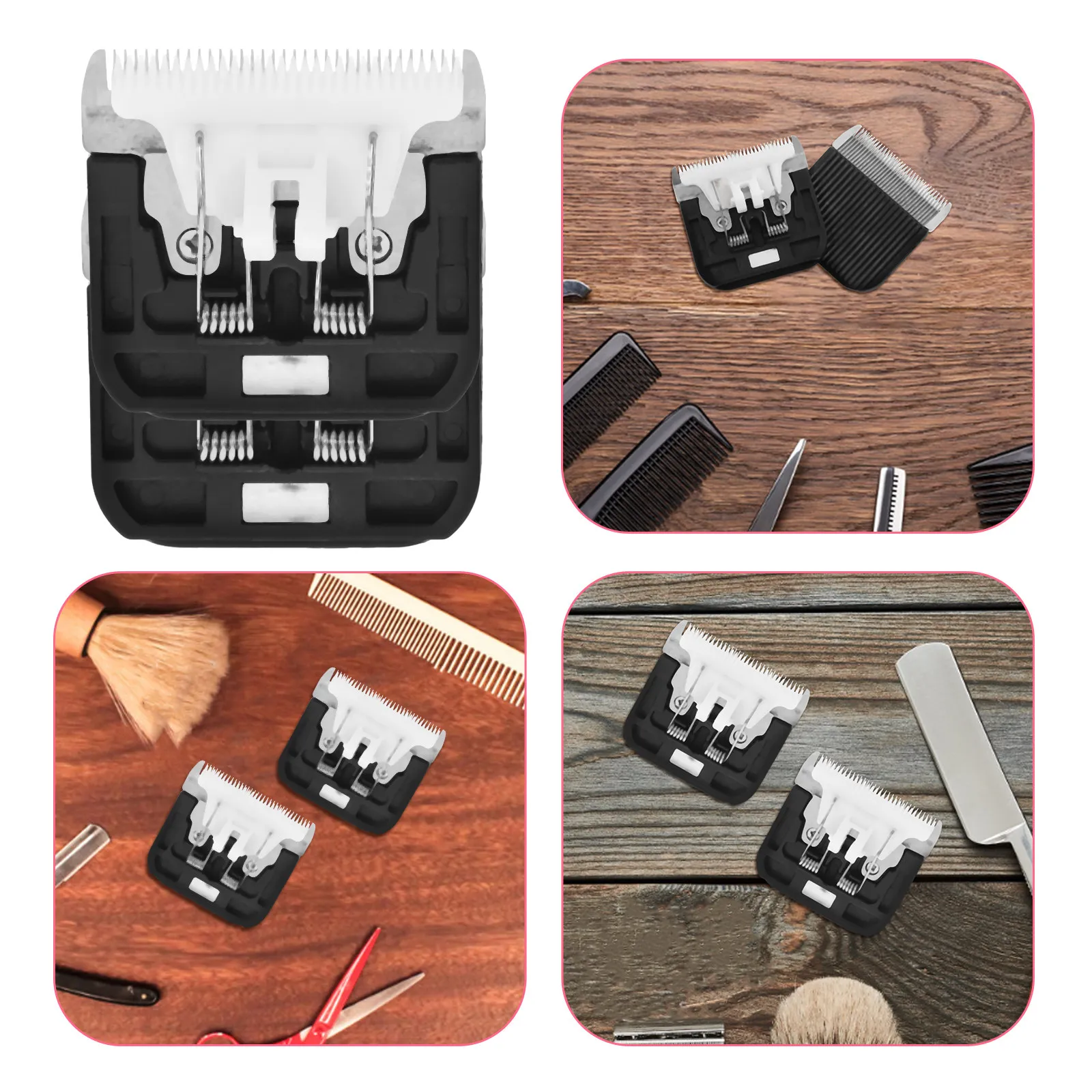 

2 шт. сменные лезвия для электрической машинки для стрижки животных, для груминга собак и кошек, тонкие насадки-триммеры для лап, ушей, лица, инструменты для стрижки, лезвия для бритвы