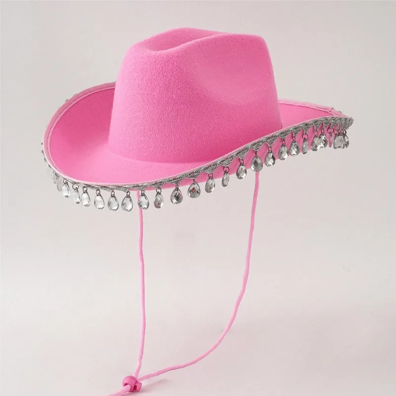 Ladies brides hats top wedding concerts sequins accessories party style