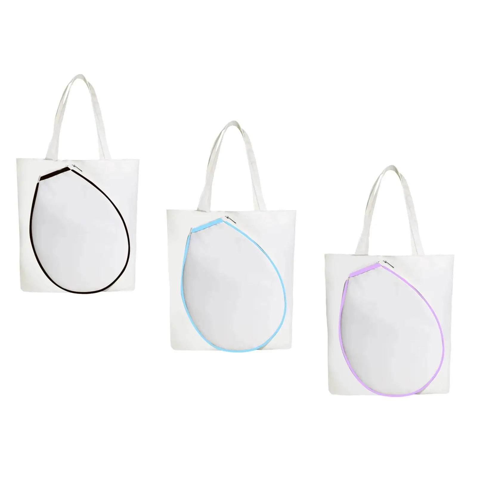 

Tennis Racket Bag Large Capacity Storage Canvas for Professional or Beginner Tennis Players Gym Outdoor Travel Camping Cycling