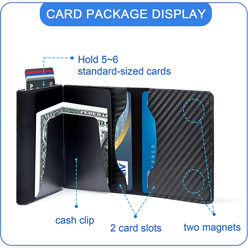 Smart Wallet for Airtag Apple Crazy Horse Genuine Leather Cash Credit Card Men Wallet Slim Design Airtags Holder