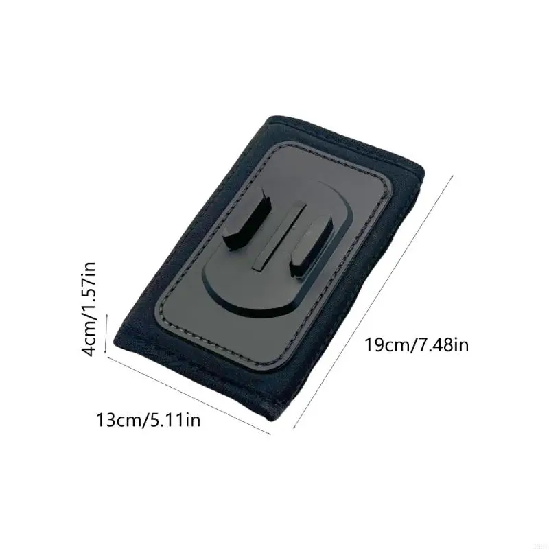 G99B Adjustable 360 Rotating Action Camera Holder Strap Mount Quick Detach Mechanism