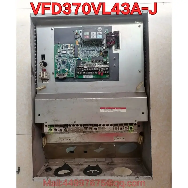 Second-hand VFD370VL43A-J oil-electric servo drive function test is normal Latest prices for August 2026