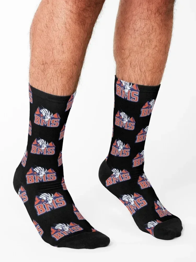 Chaussettes Blue Mountain State pour hommes et femmes, jarretière lumineuse, chaussettes florales rétro