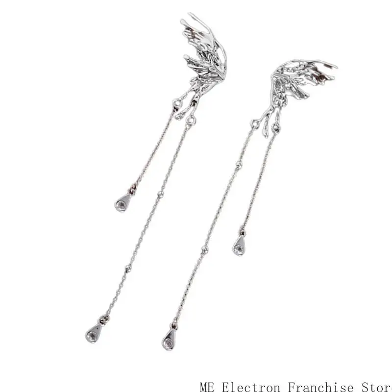 T5EA 2PCS/セットヘッドフォン直径装飾用イヤホンのメタル耳クリップエキサイターワイヤレスイヤホンアクセサリーのためのバックル