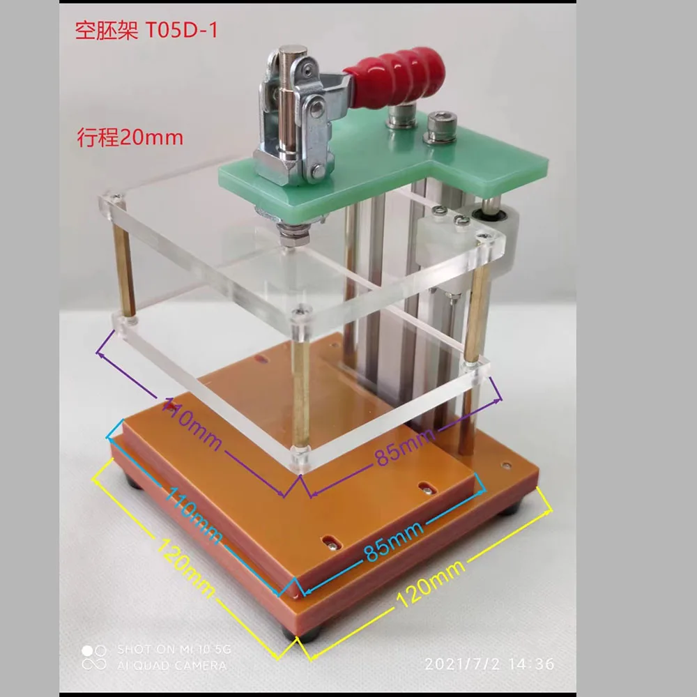 Imagem -06 - Quadro de Teste Universal do Pcba para o Teste do Pcba Teste do Pcb Gabarito Baquelite Cremalheira do Teste Placa de Circuito Impresso 20 mm