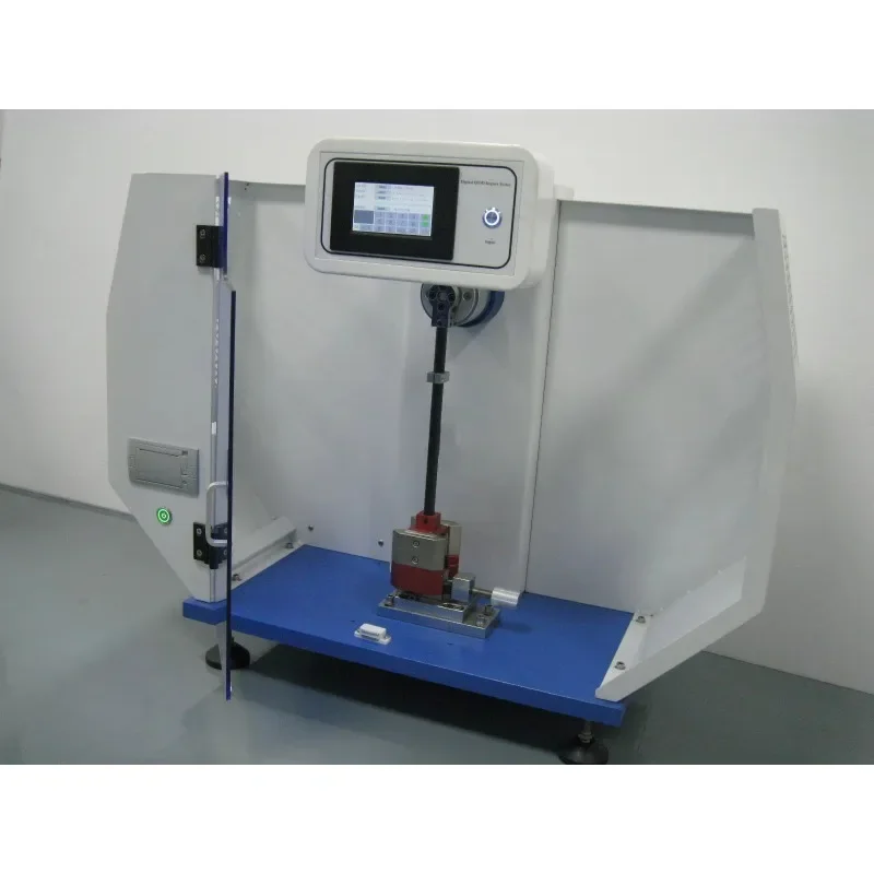 Lab High Quality PLC ISO 9854 Plastic Industry Strength Charpy Pendulum Impact Tester For HDPE PPR U-PVC Pipes