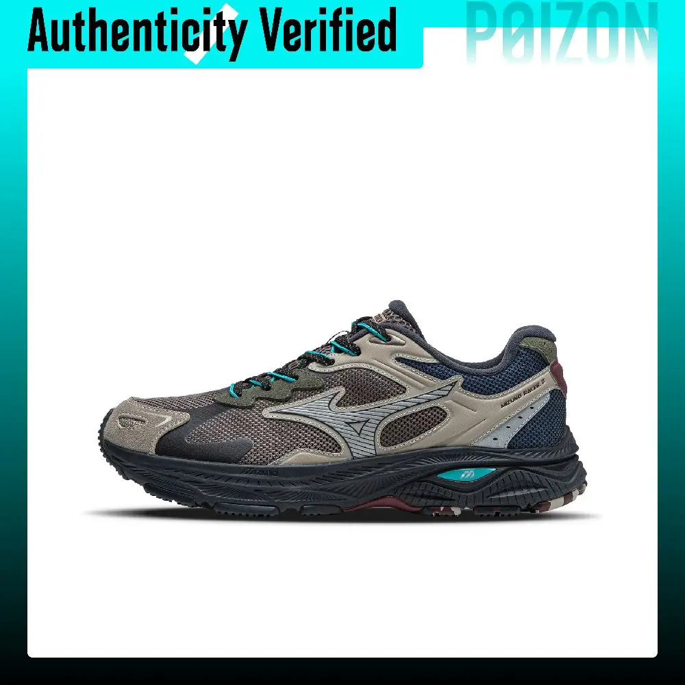 Mizuno Racer S Low top EVA Midsole City Commuting Running Shoes Unisex Iron Tower Gray D1GH263506