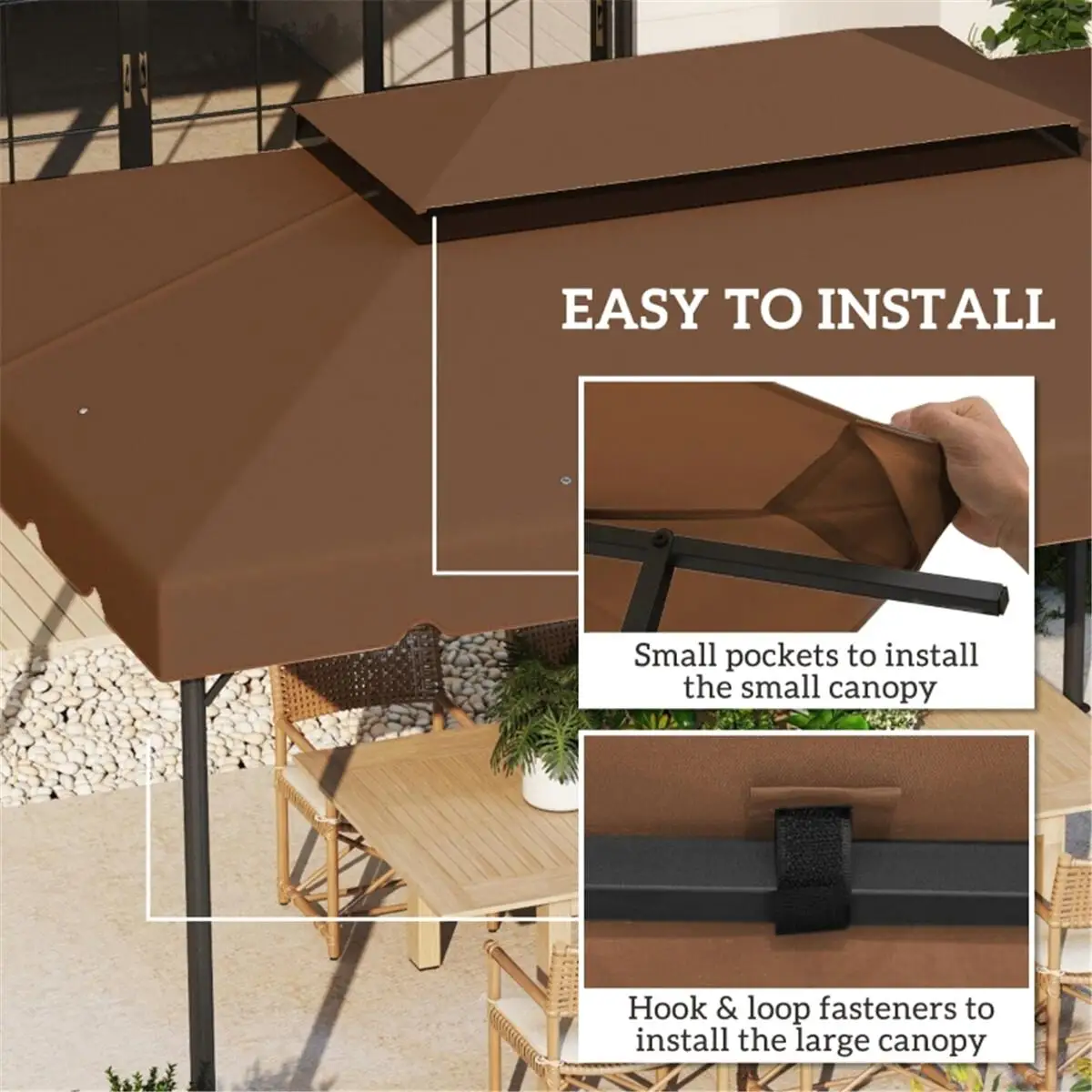 Gazebo Canopy Replacement - Fast Shipping | Prohibited Item