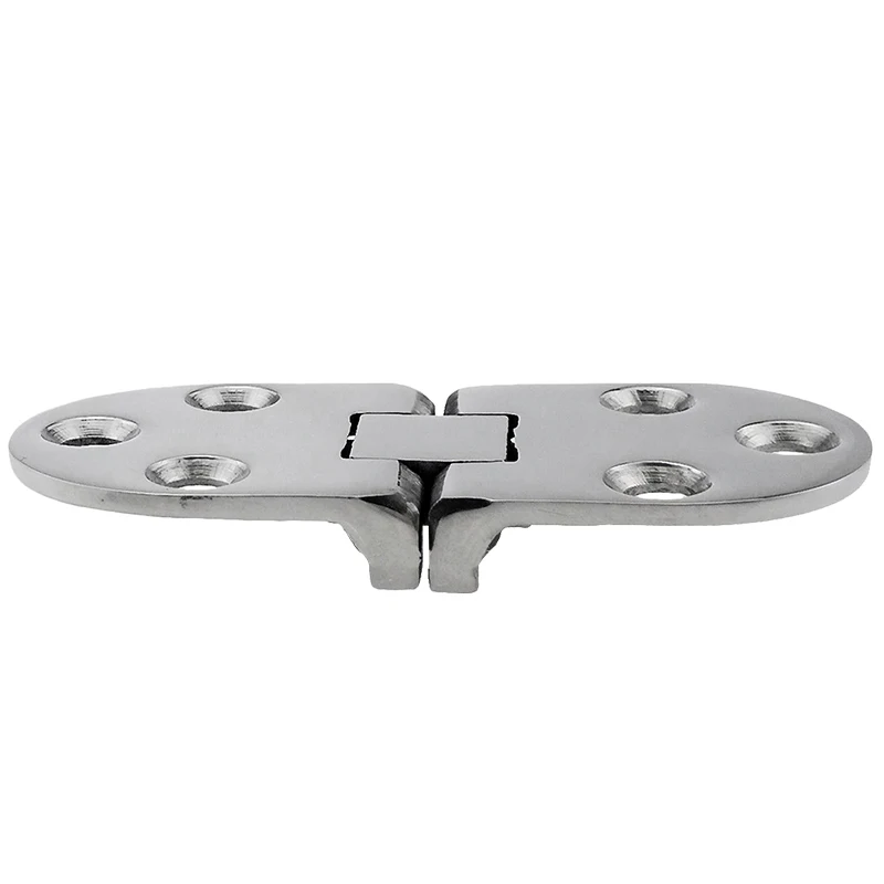 Boats 316 Stainless Steel Casting Hinges 180 Degree Foldable Flap Thickened Closet Hatches Doors Cabin Hinge Marine Hardware