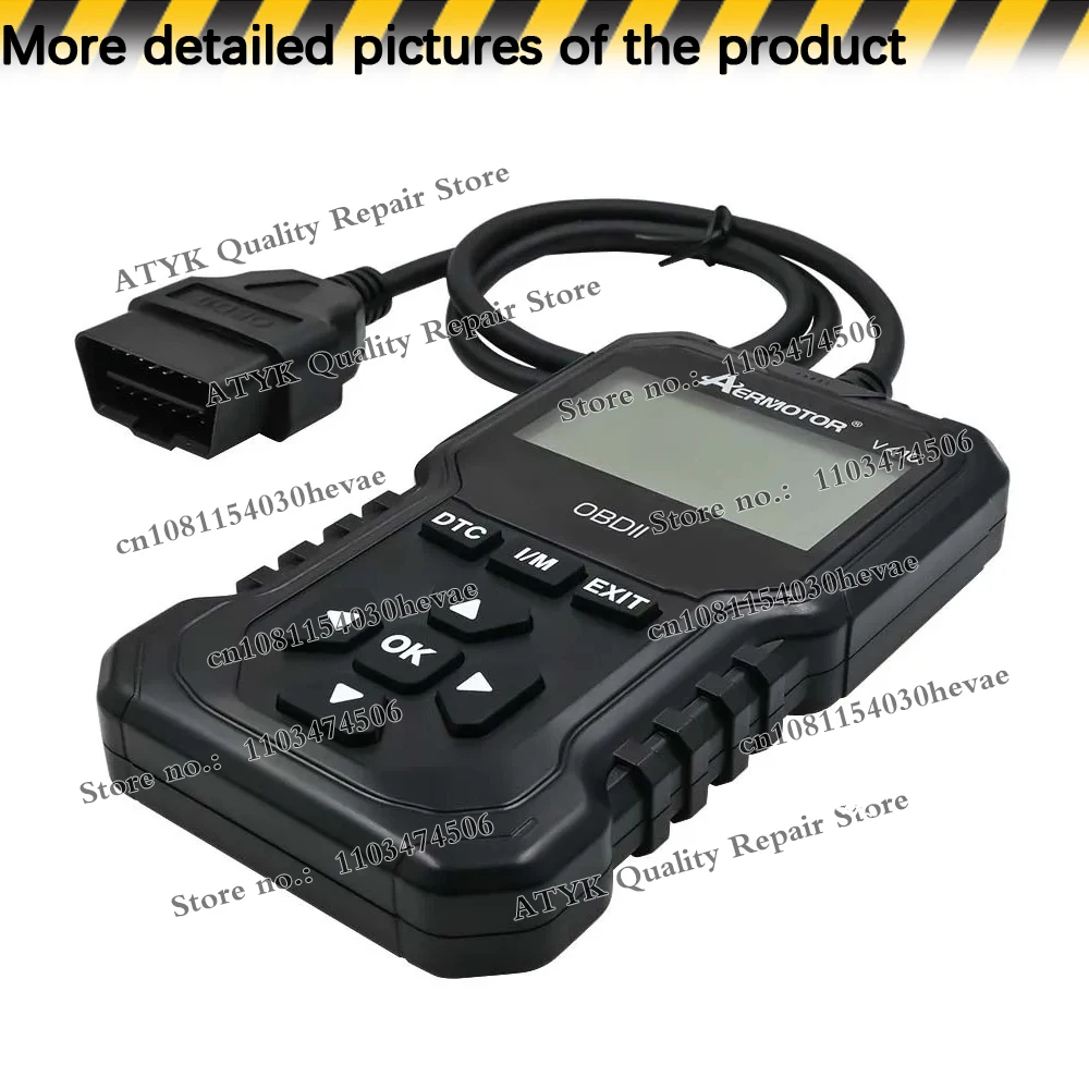 Car Obd2 Scanner Diagnostic Tool Code Reader Engine Fault Code Reader Scanner Can Diagnosis All Obd Ii in 1996 Agreement Car Sca