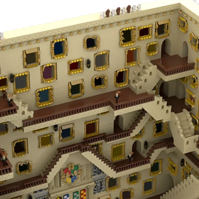 Moc Building Bricks Famas Movie Model Stair Room Technology Modular Blocks Holiday Gifts Toys For Children DIY Sets Assembly