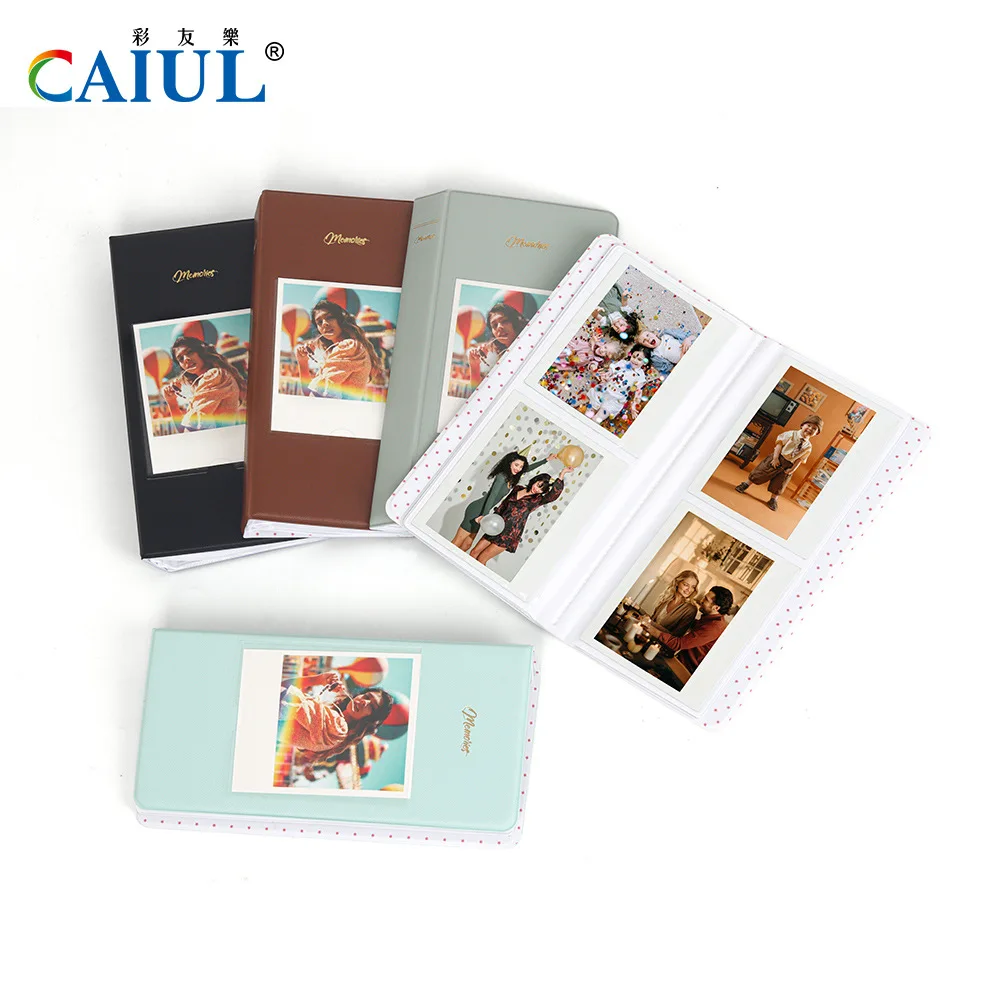 Photo Album for Fujifilm Instax Link Wide / Wide 300/210,Polaroid OneStep + 2, POP, Originals 600, i-Type Film