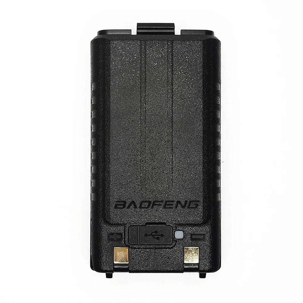 BAOFENG 5RH แบตเตอรี่เดิมวิทยุ VHF UHF USB C พอร์ต Scrambler เข้ารหัส DTMF TONE กลางแจ้ง HAM การสื่อสารไร้สาย