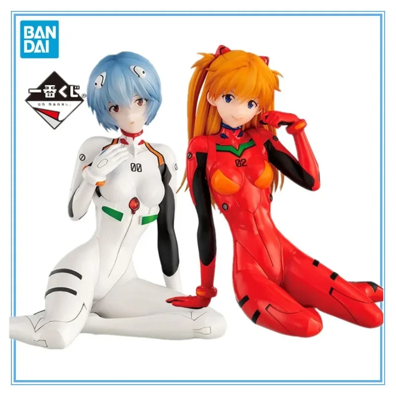 

Original Banpresto Ichiban Kuji Eva Evangelion Heroines Ayanami Rei Asuka Genuine Action Figure Model Collectible Toys 18Cm