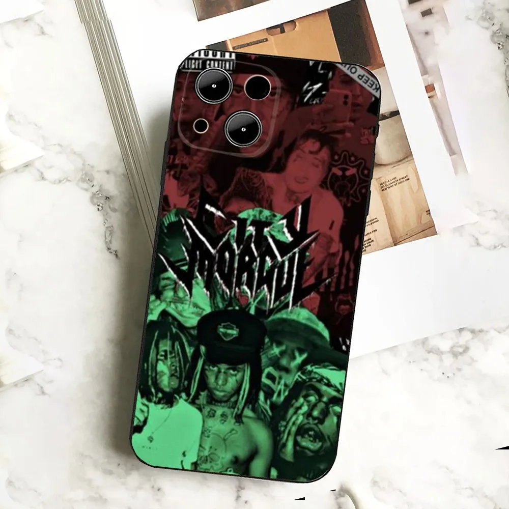 City M-Morgue Z-Zillakami Phone Case  For IPHONE 15,13,14,12,Mini ,11, Xr, X ,Xs Pro Max 8, 7 Plus Back Cover