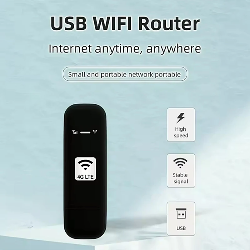 

4G WiFi Dongle UFI 150M USB LTE Мобильная точка доступа Портативный маршрутизатор для SIM-карты Универсальный диапазон U6