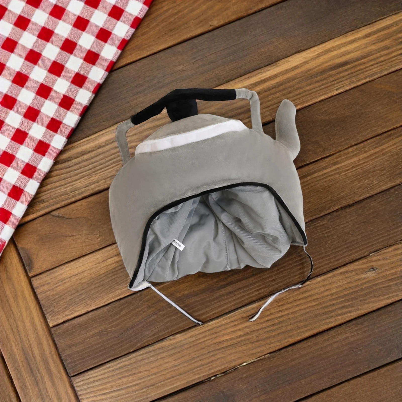 

1pcs Head Cover Kettle Hat Photography Props For Party Cosplay Photography Festival Wearable Prop Costume Accessory