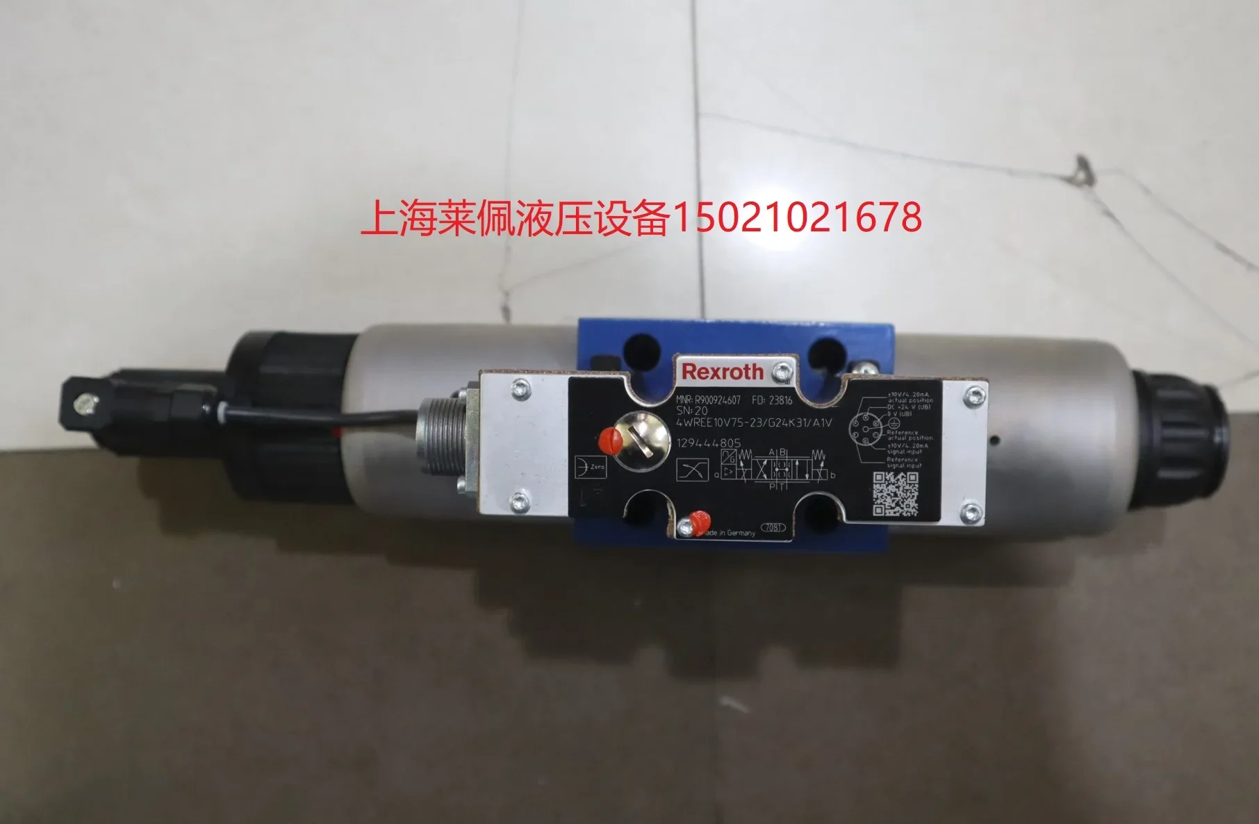 

2025.4 R900924607 4WREE10V75-23/G24K31/A1V German Rexroth REXROTH Proportional Valve