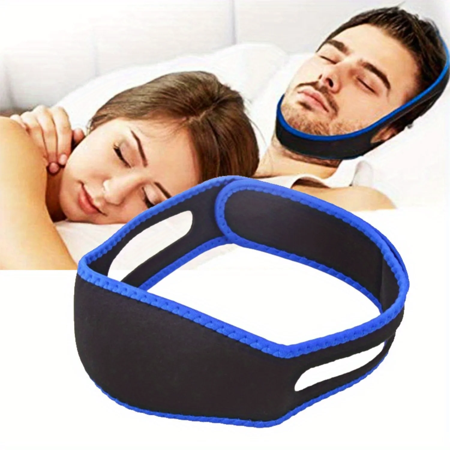 1Pc Anti-Snoring Sleep Aid - Mouth Breathing Corrector For Men & Women, Prevents Open Mouth During Sleep