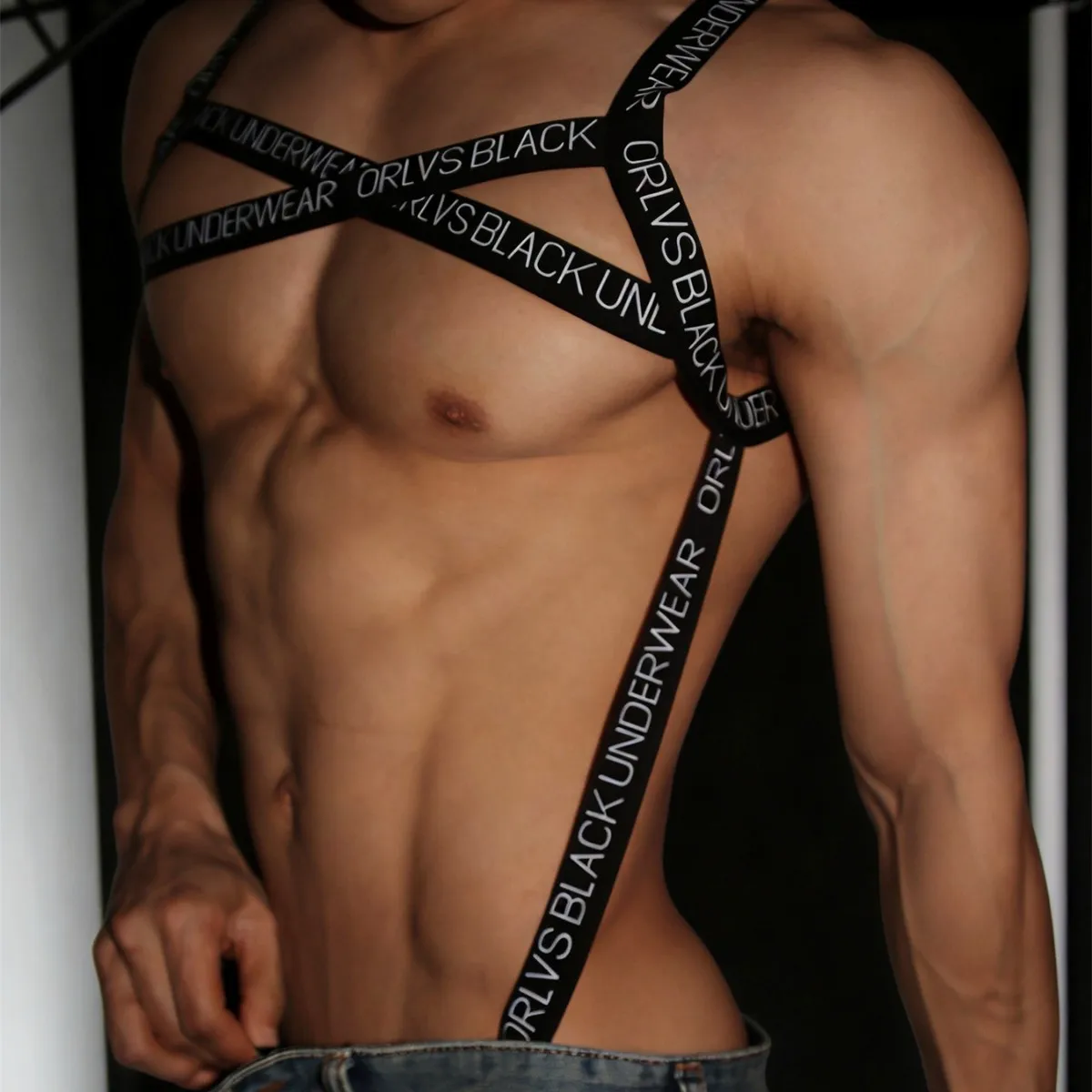 Men's Underwear Sexy for Guys G-String Thong Open Back Jock Strap Strappy Party Underwear C-String OR653