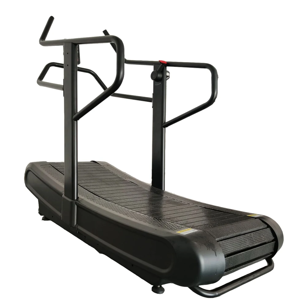 

Commercial Exercise gym Use Running non-motorized speed Treadmill Cardio Machine fitness Equipment Curve Treadmill