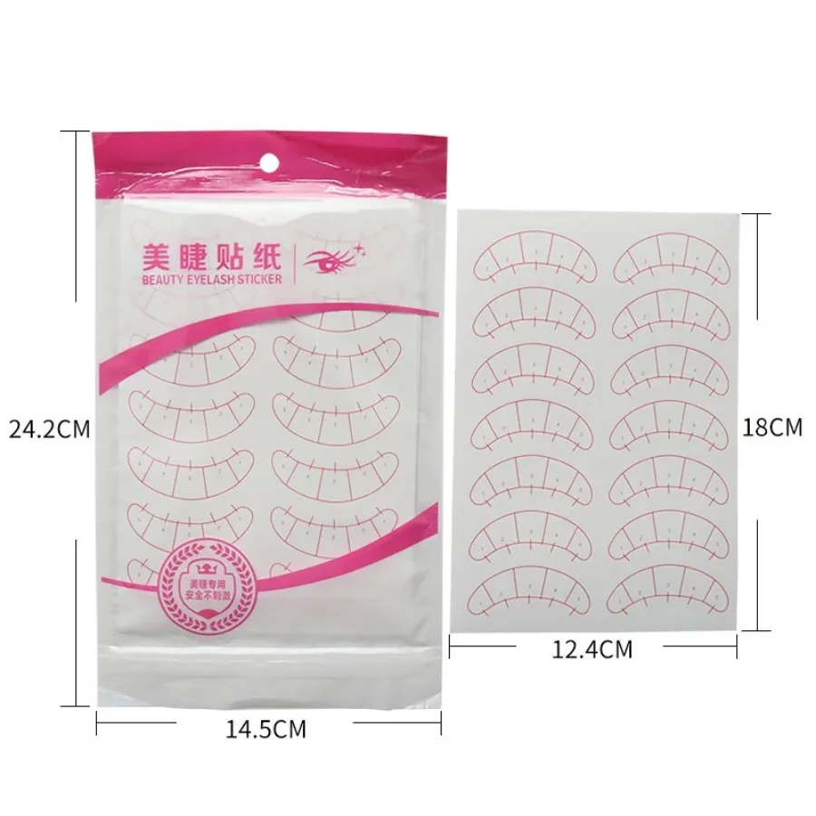 140 Pairs Eyelash Extension Eye Pads, Under-Eye Patches for Lash Extensions, Eyelash Practice & Makeup view 3
