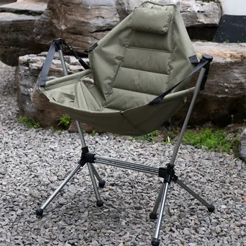 휴대용 스윙 캠핑 의자, 스탠드가 있는 해먹 의자, 각도 조절 가능, 160 ° 야외 라운지 의자, 접이식 흔들 의자, 신제품