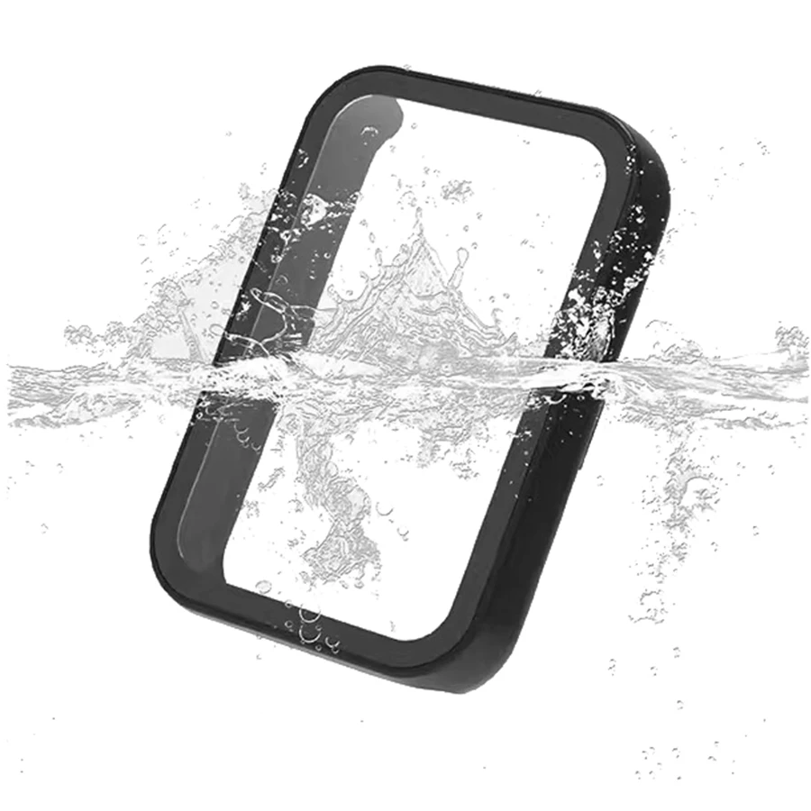 PC Case+Tempered Glass Screen Protector For Xiaomi Mi Band 9 Active Band Screen Protector Cover Bumper Shell For Redmi Band 3