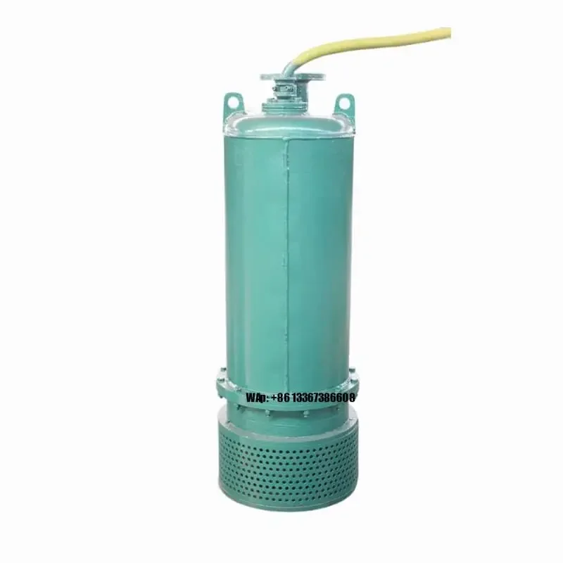 High Efficiency Cast Iron Centrifugal Sewage Lift Pump Underground Mine Submersible Drainage Water Pump