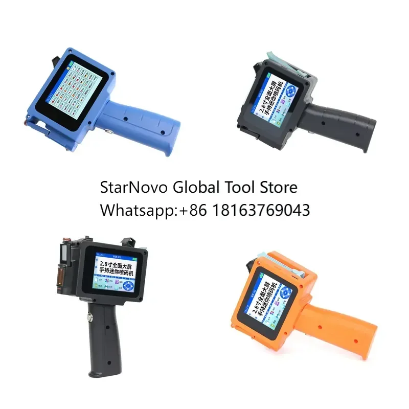 2026 Hot！ Mini Handheld Printer for Small Businesses Retail Merchandise Expiry Date Coding Inkjet Print Printer