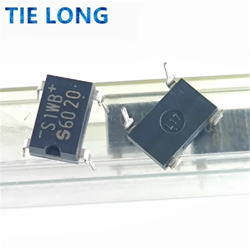 10 قطعة S1WBS60 S1WBS40 1A 600V DIP-4 S1WB S1WB60