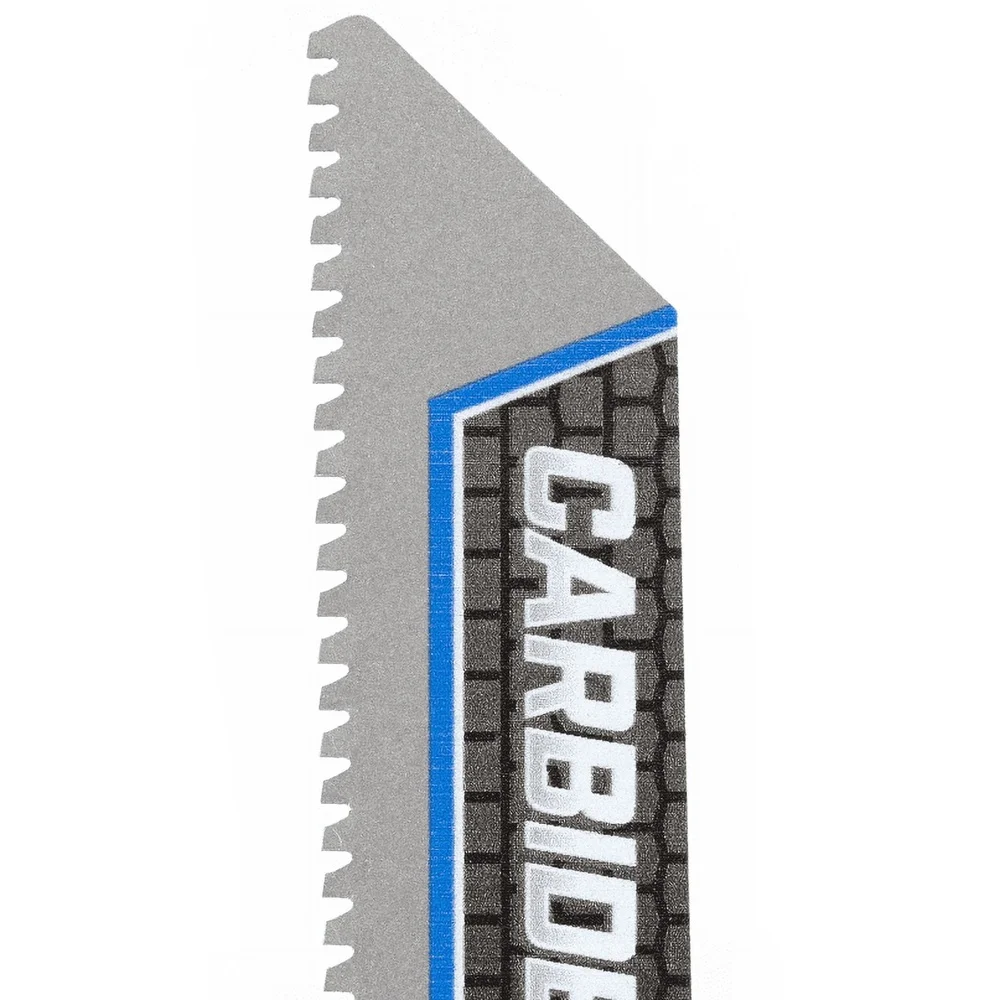6 Inch Carbide Reciprocating Saw Blade 8 TPI Heavy Duty Metal Cutting Tool Cast Iron Projects Compatible with All Saws