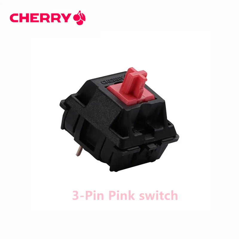 Original Deutschland Cherry MX mechanische Tastaturschalter Silber Rot Schwarz Blau Braun Linear Tactile Clear RGB Schalter 3-Pin Welle