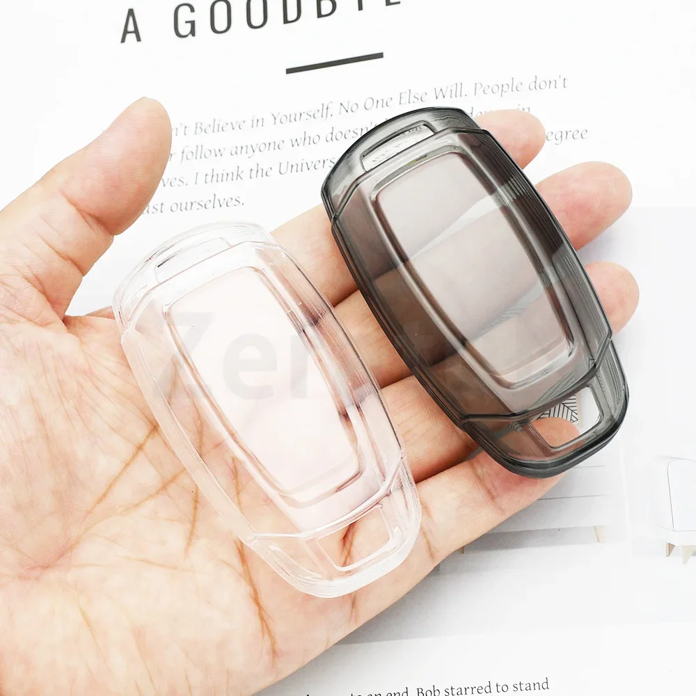 Shell Fob For Hyundai Grandeur Ig Accent Santa Fe Palisade i30 Ix35 KONA Encino Solaris Azera Car Key Fob Case Cover Keychain