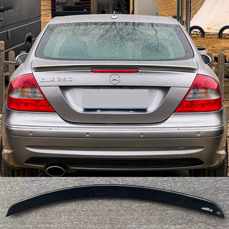 أفضل مُرفق خلفي من ألياف الكربون لسيارة مرسيدس بنز CLK فئة W209 C209 (2003–2009)