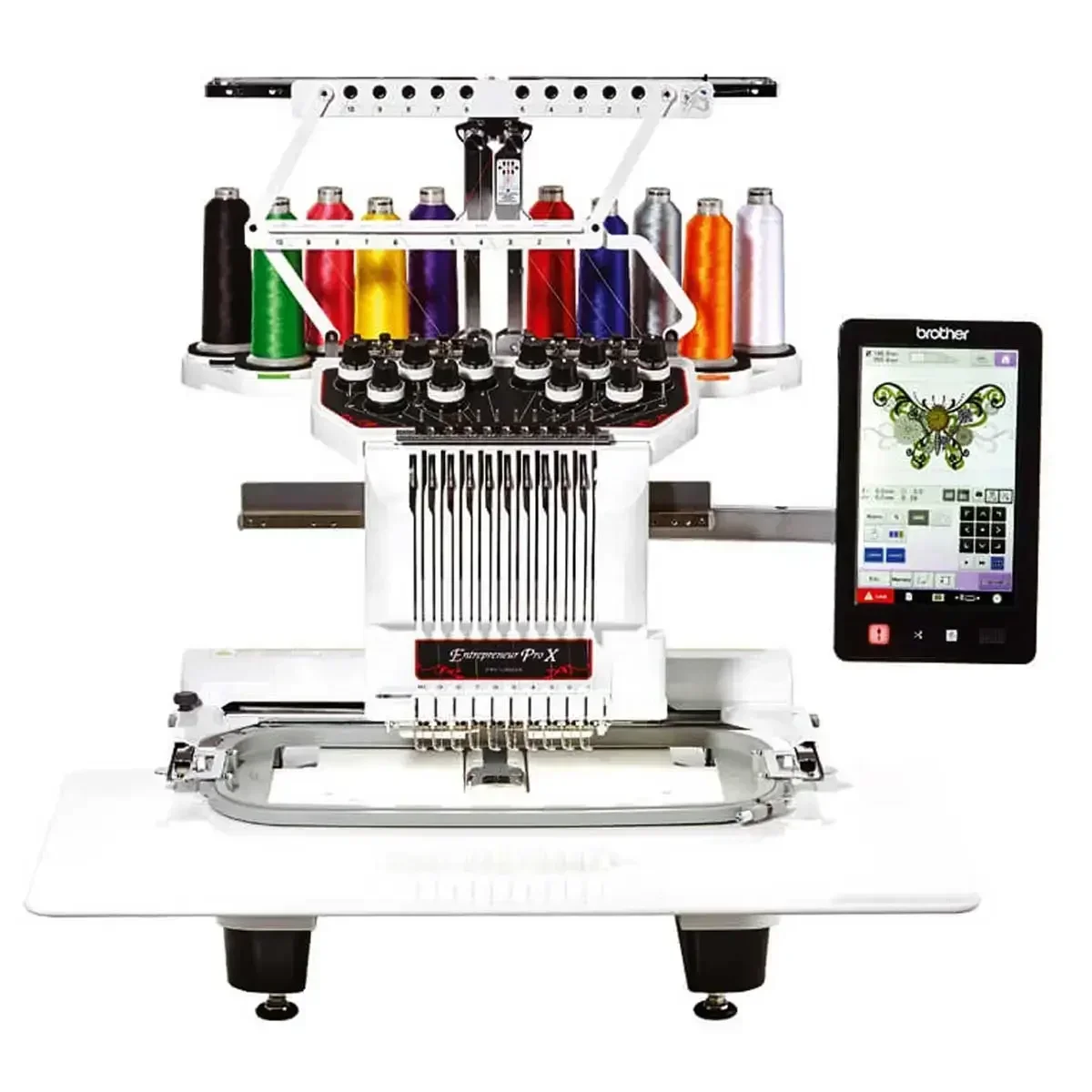 Máquina de bordar comercial para o irmão, 10-Needle Home Embroidery Machine, Summer Sales Discount, 100% Original, PR1050X, PR1050X, 20232