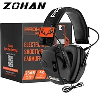 ZOHAN Protección auditiva electrónica Protección auditiva Sparta Protector activo para orejeras de tiro NRR 23dB Reducción de ruido