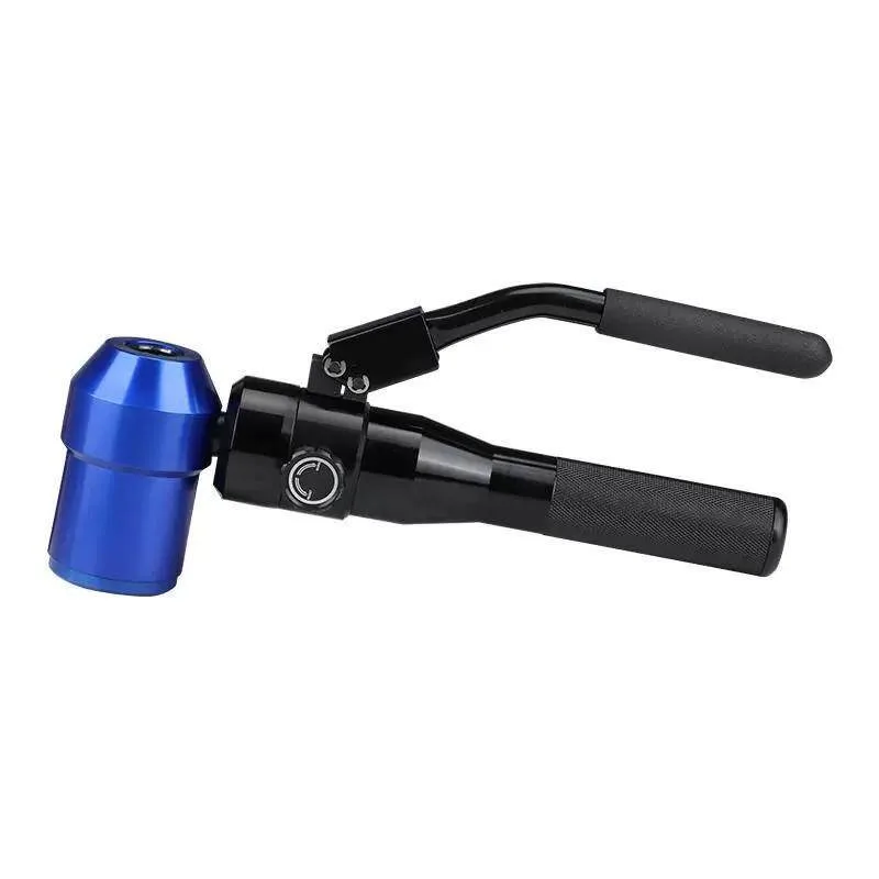 Portable Hand Operated Hydraulic Hole Punch For Electrical Panel Enclosure 8T Punching Tool For Thin Steel Plate Copper Aluminum