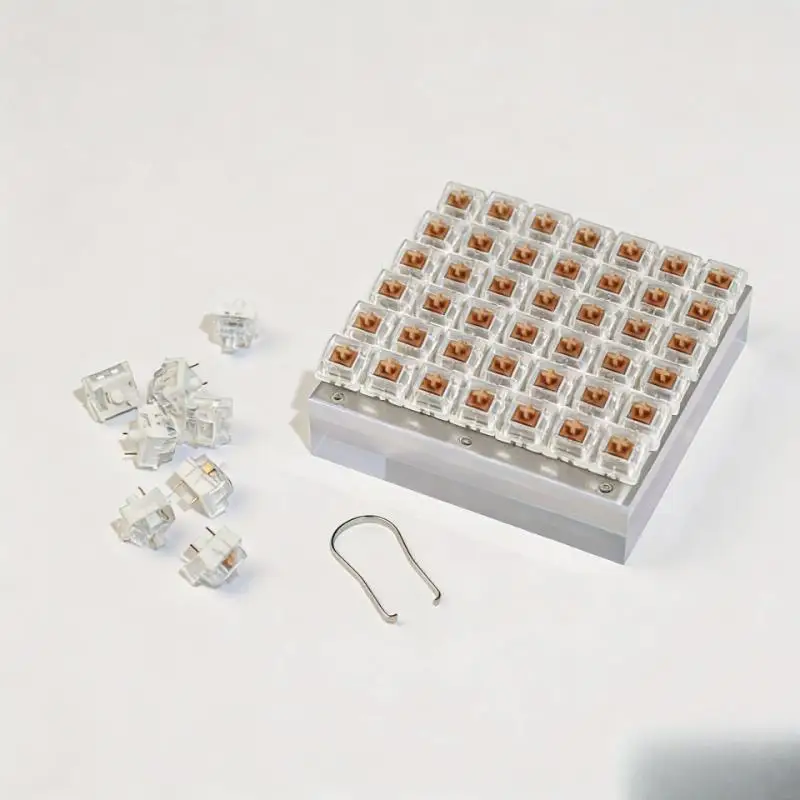 Tactile Clicky Keyboard Switches With Switch Remover Tool Gaming Typing Mechanical Keyboard Modding Replacement Parts