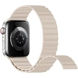 Magnetic strap For Apple watch band 44mm 45mm 49mm 40mm 38mm 41mm 42mm Silicone Bracelet correa iWatch series 8 7 3 5 6 SE ultra