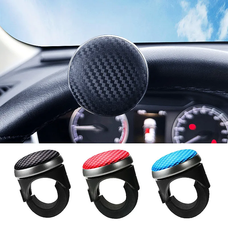 Universal Car 360 Degree Duty Anti Slip Steering Wheel Cover Spinner Knob Handle Booster Grip Hand Control Protective Ball Part