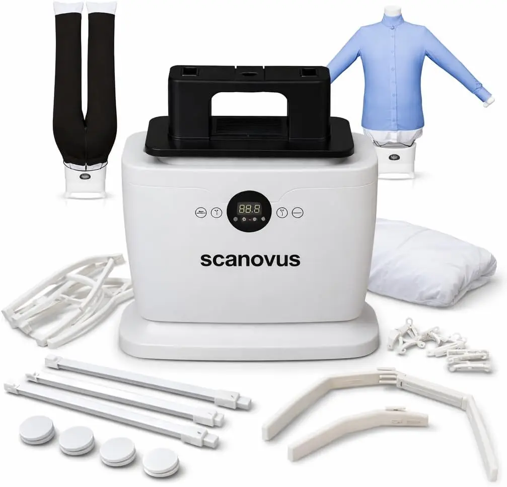 Automatic Ironing Machine 4.0 | Hands-Free Wrinkle Remover & Clothes Dryer for Shirts, Pants & Shoes - Ready to Wear in Minutes
