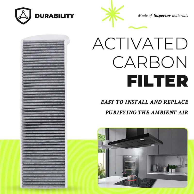 

A07F-для Bora Pure Puakf Range Hood Фильтр Самозаменяющийся комплект деталей Улучшенное качество воздуха и контроль запаха