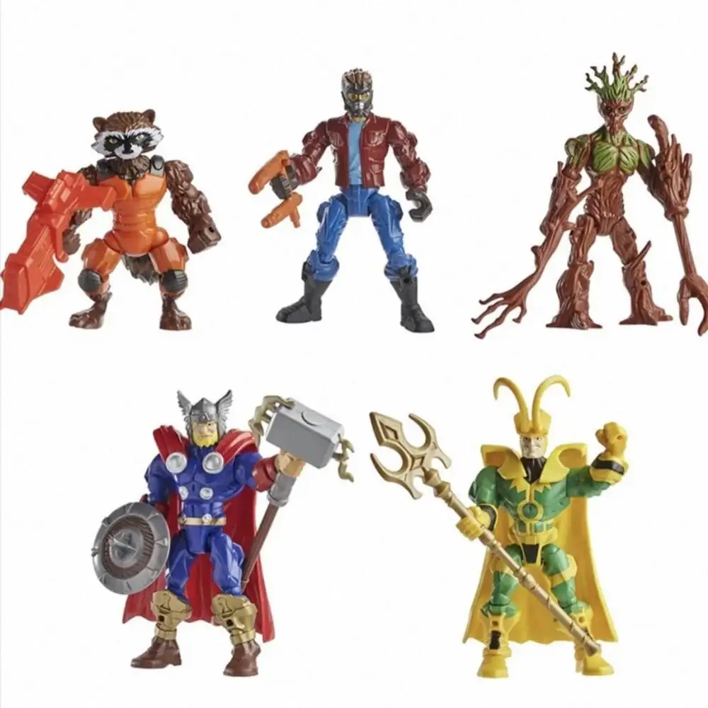 Hasbro Marvel Legends Guardians of The Galaxy Star-Lord Groot Rocket Raccoon 6-Inch Model Doll Action Figure Birthday Gift view 2