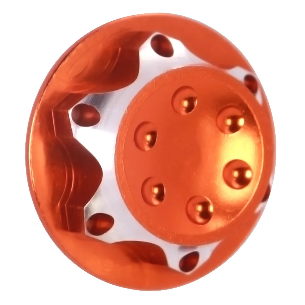 Aluminium-Radnabenabdeckung, Staubschutzabdeckung, 17 mm Sechskantmutter für Rc 1:8 X-maxx Summit E-revo Arrma Modellauto, rutschfeste Radabdeckung – Detail 5